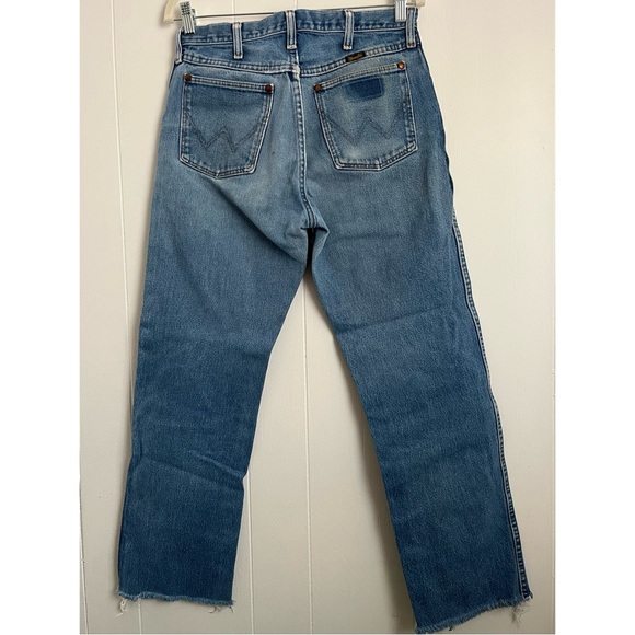 vintage wranglers with repairs - Picture 2 of 11